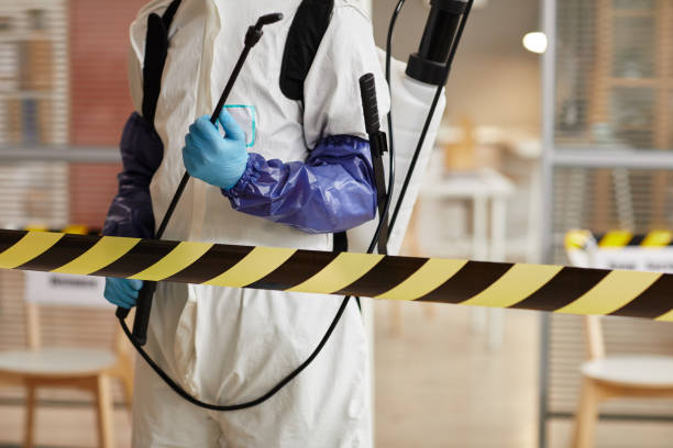 Professional Biohazard technician working in Wallace, NC